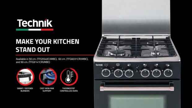 Tecnogas Cooking Range Repair